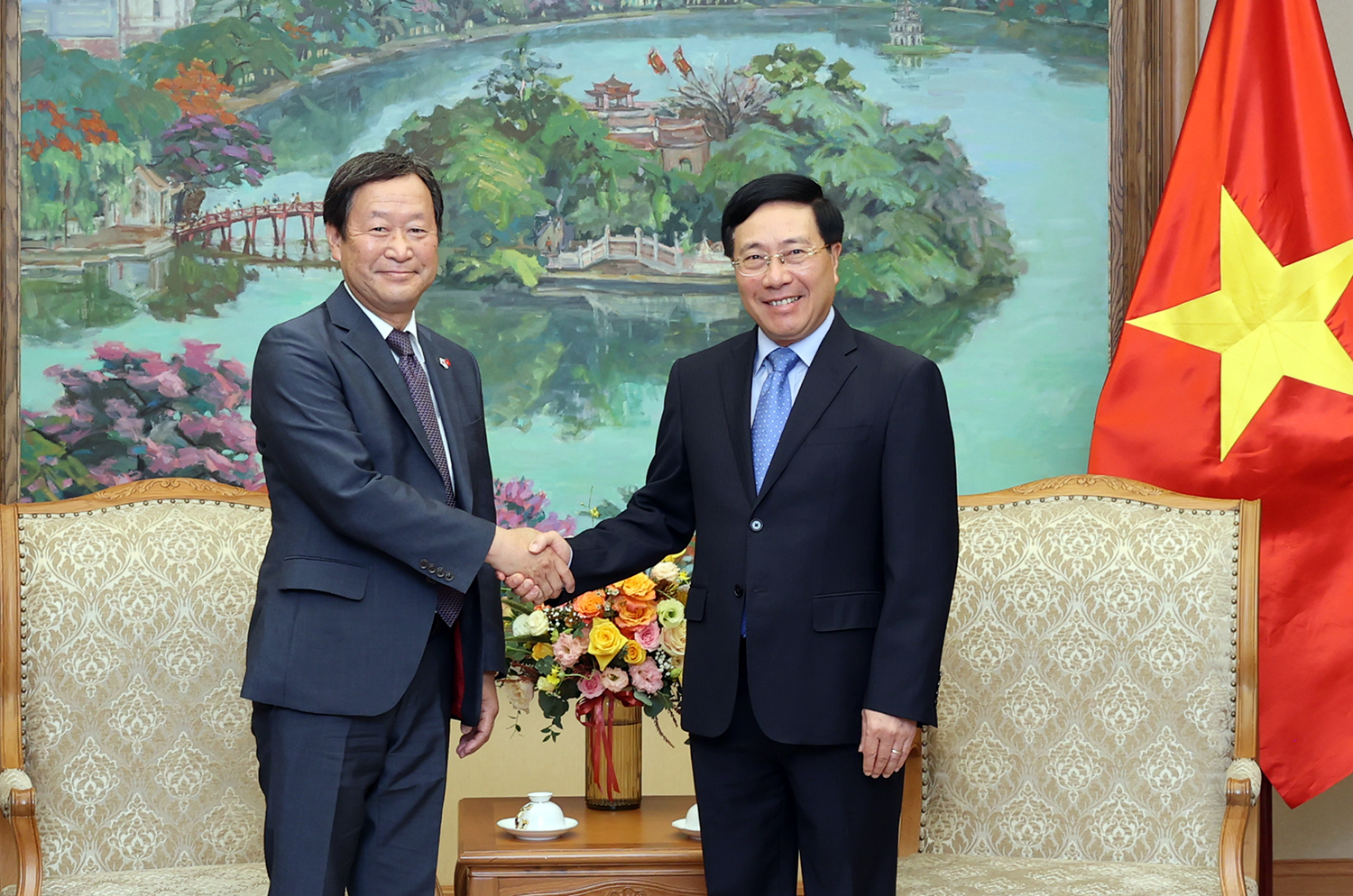 Việt Nam, Nhật Bản tăng cường trao đổi để cùng thúc đẩy tiến độ các dự án ODA - Ảnh 1.