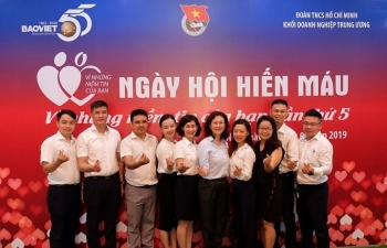 Bảo Việt tổ chức chương trình hiến máu tình nguyện “Bảo Việt - Vì những niềm tin của bạn”