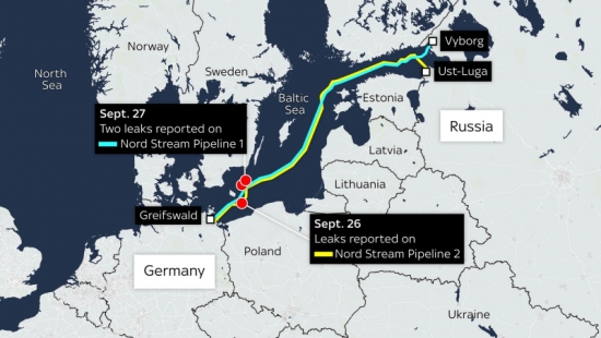 Lỗ thủng thứ 4 được phát hiện, tuyến Nord Stream còn có thể sửa chữa?