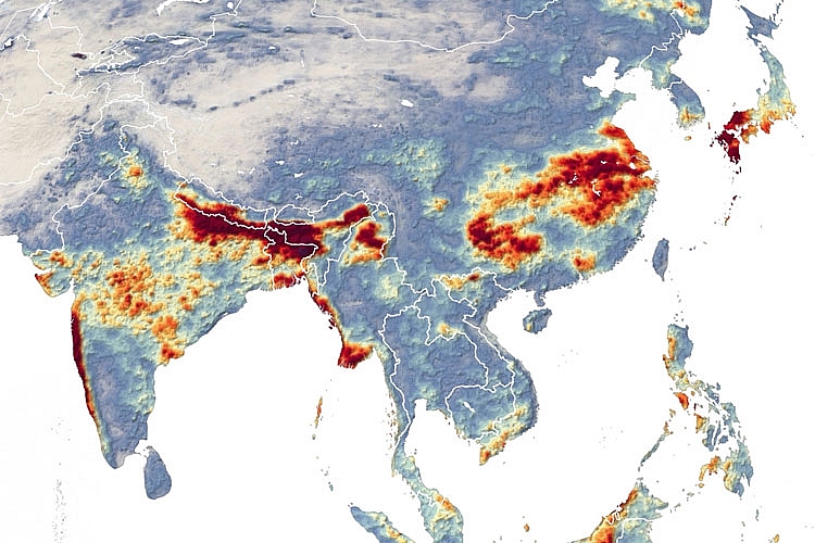 Những trận mưa “quá độ” đã giáng xuống hàng triệu người trên khắp châu Á