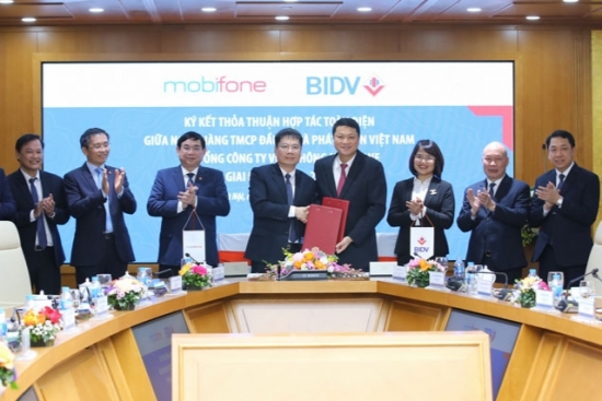 BIDV và MobiFone ký kết thỏa thuận hợp tác toàn diện giai đoạn 2021-2026