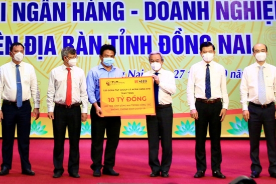 T&T Group và SHB hỗ trợ gần 30 tỷ đồng giúp Ninh Thuận và Đồng Nai chống dịch