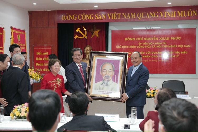 Rạng Đông vinh dự đón Chủ tịch nước Nguyễn Xuân Phúc đến thăm và làm việc
