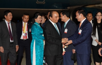 Thủ tướng đến Thái Lan, bắt đầu chuyến tham dự Hội nghị Cấp cao ASEAN