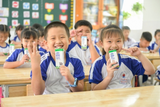 Sữa học đường được TP. Hồ Chí Minh mở rộng triển khai trên toàn thành phố