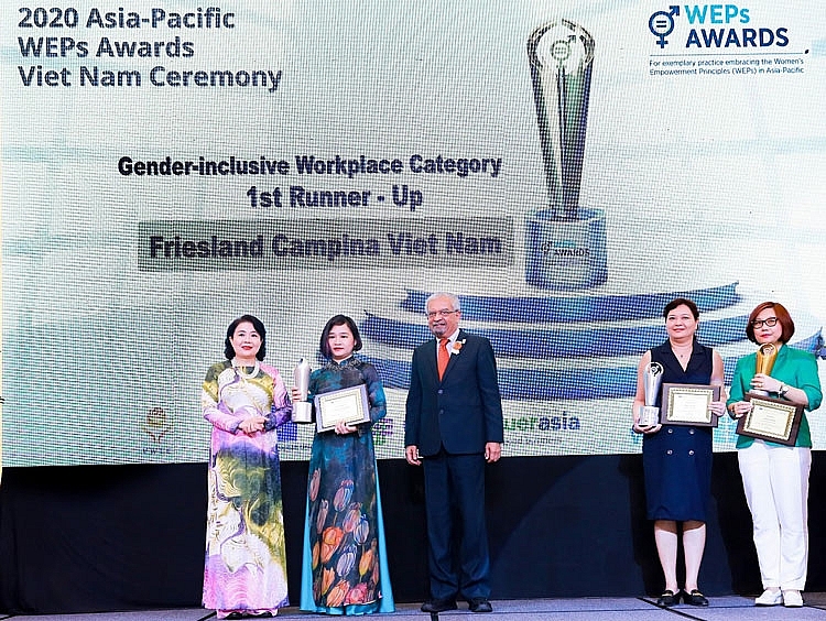 FrieslandCampina Việt Nam tự hào nhận giải thưởng trao quyền cho phụ nữ khu vực châu Á – Thái Bình Dương