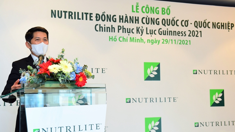 Nutrilite đồng hành cùng Quốc Cơ Quốc Nghiệp chinh phục kỷ lục thế giới 2021