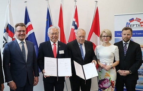 Khối EFTA ký kết thêm FTA với một nước ASEAN