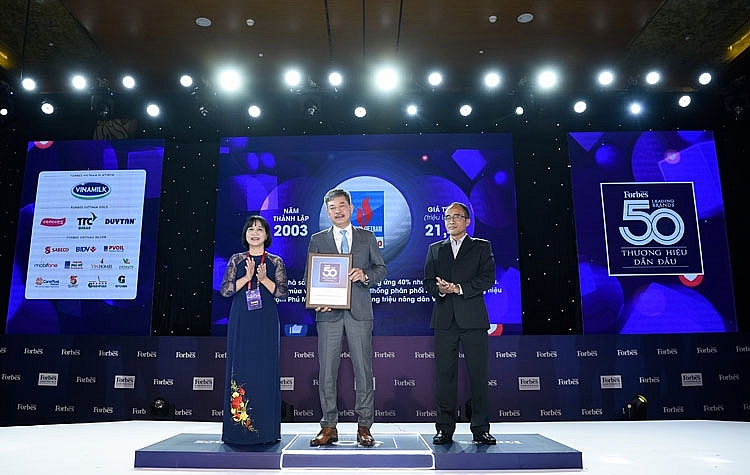 Đạm Phú Mỹ được vinh danh trong Top50 thương hiệu Việt Nam dẫn đầu năm 2020