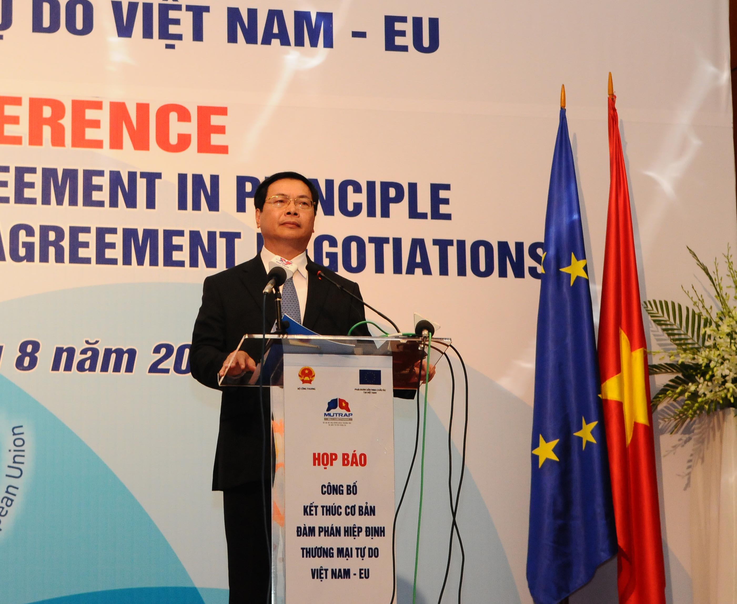 Tuyên bố kết thúc cơ bản đàm phán FTA Việt Nam - EU