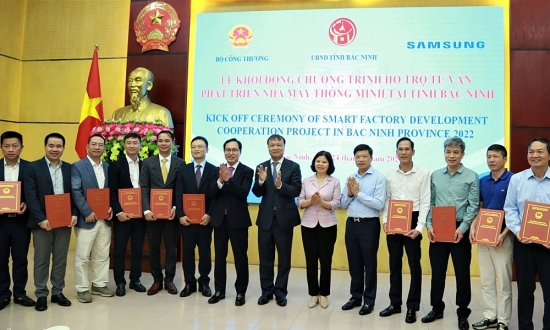 Khởi động chương trình hỗ trợ tư vấn phát triển nhà máy thông minh tại Bắc Ninh