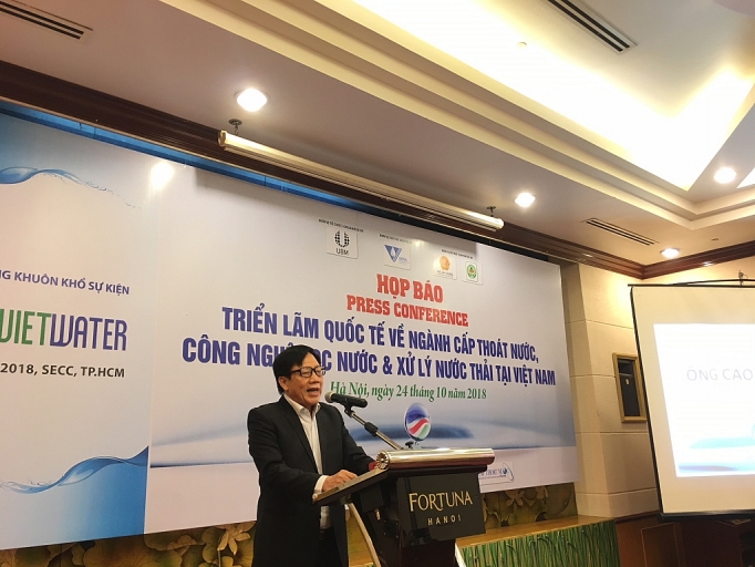vietwater2018 thuc day phat trien cong nghe thiet bi hien dai nganh nuoc