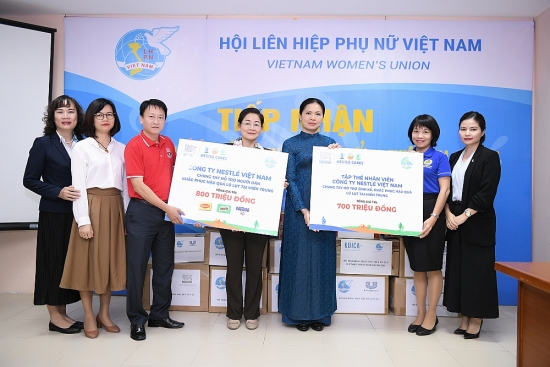 Nestlé Việt Nam chung tay hỗ trợ  đồng bào miền Trung
