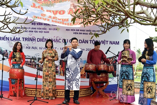 Triển lãm, trình diễn nhạc cụ các dân tộc Việt Nam