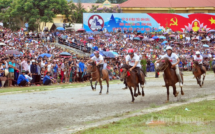 Độc đáo Lễ hội đua ngựa Bắc Hà