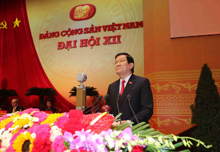 “Đoàn kết, dân chủ, kỷ cương, đổi mới, thể hiện ý chí kiên cường và quyết tâm đi tới của nước Việt Nam”