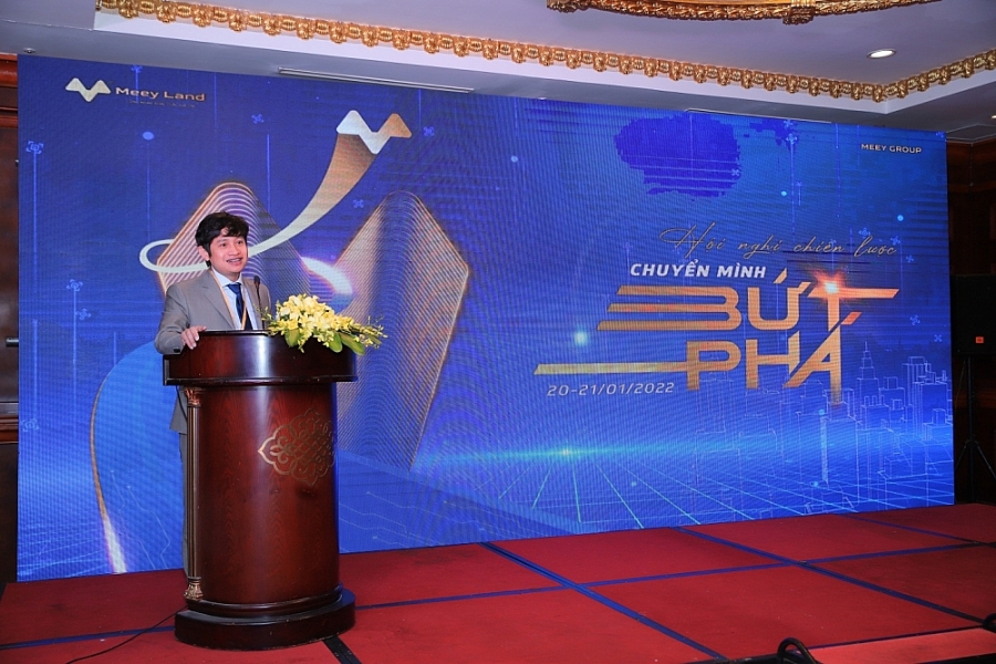 Ông Hoàng Mai Chung – Chủ tịch HĐQT Công ty CP Tập đoàn Meey Land tin tưởng 2022 sẽ là năm Meey Land “chuyển mình bứt phá”