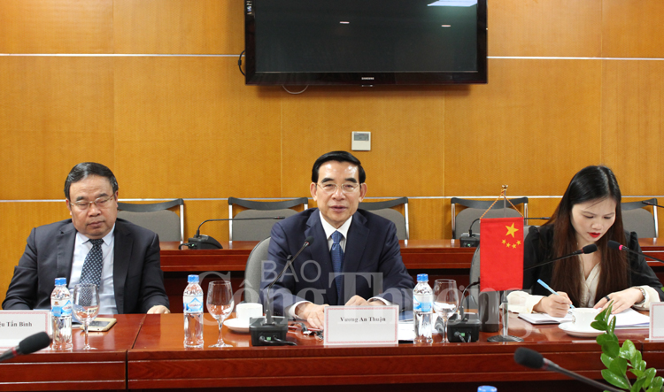 Tăng cường hợp tác với Trung tâm Nghiên cứu phát triển Quốc vụ viện Trung Quốc