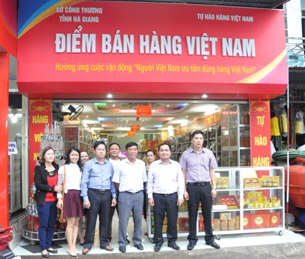 Điểm bán hàng Việt Nam cố định tại Hà Giang: 
