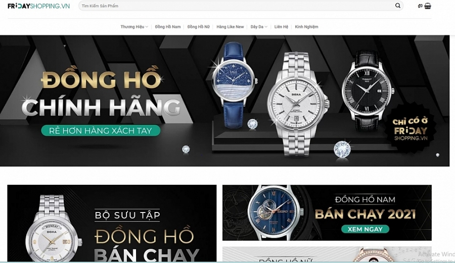 Fridayshopping.vn là trang web bán đồng hồ chính hãng giá rẻ hàng đầu tại Việt Nam