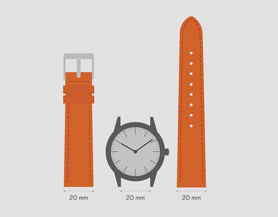 Để thay dây da đồng hồ Longines chuẩn, bạn phải xác định kích cỡ của dây