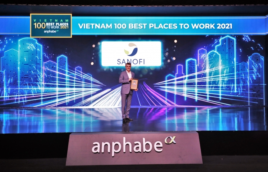 Sanofi thăng hạng trong Top 100 nơi làm việc tốt nhất Việt Nam