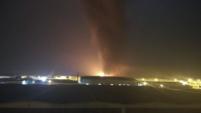 Thông tin ban đầu về vụ cháy tại KCN Hải Yên, TP Móng Cái