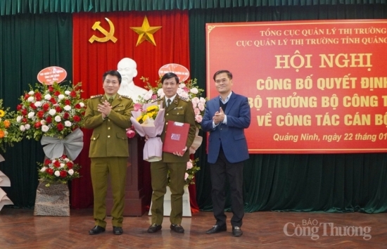 Cục QLTT Quảng Ninh có quyền Cục trưởng mới