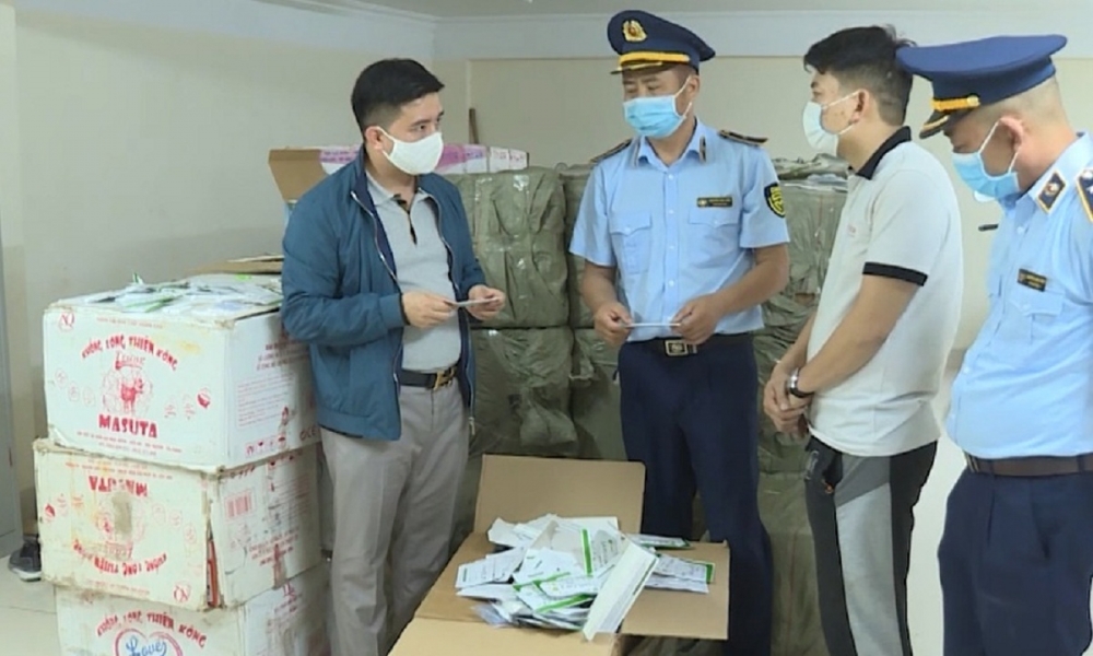 Số kit test Covid-19 nhập lậu bị lực lượng chức năng tỉnh Quảng Ninh phát hiện