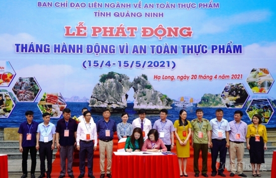Quảng Ninh: Phát động tháng hành động vì an toàn thực phẩm 2021