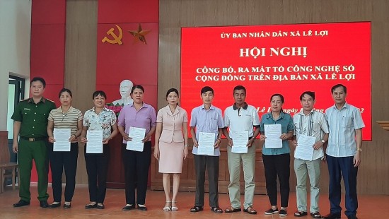 Tỉnh Quảng Ninh đưa 1.421 tổ công nghệ số cộng đồng đi vào hoạt động
