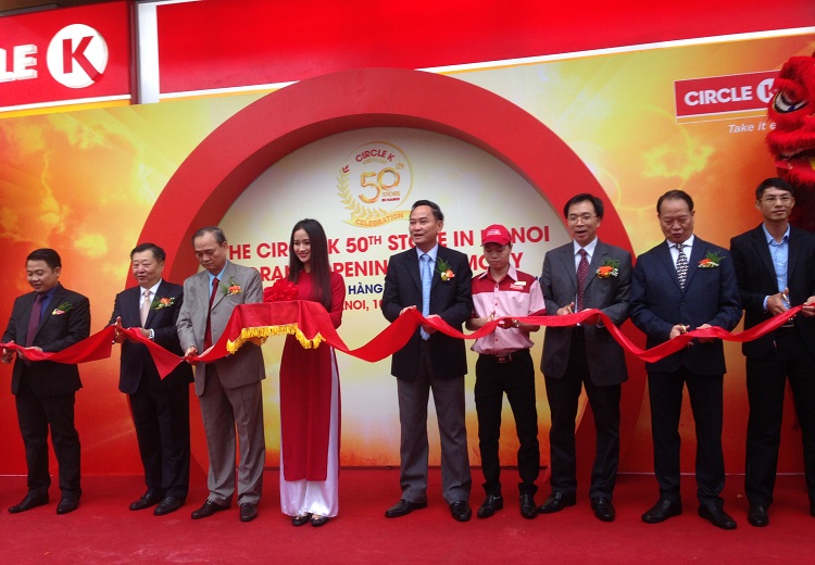 Circle K khai trương cửa hàng thứ 50 tại Hà Nội