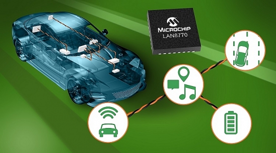 Microchip giới thiệu sản phẩm dành cho các ứng dụng bị hạn chế về không gian trên ô tô