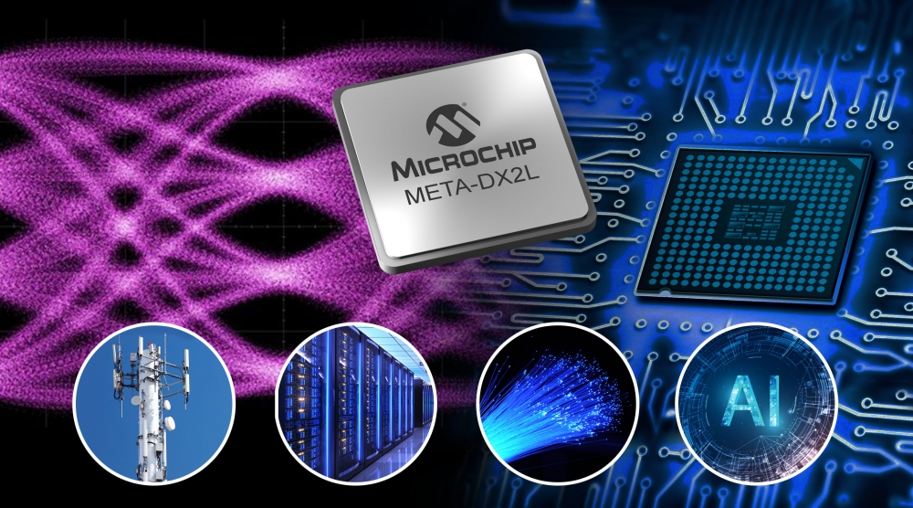 Microchip ra mắt giải pháp META-DX2L nhỏ gọn, băng thông cao