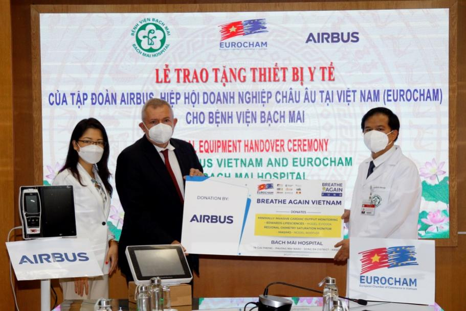 Airbus chung tay hỗ trợ Việt Nam ứng phó với đại dịch Covid-19