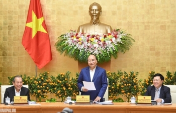 Thủ tướng chủ trì phiên họp Chính phủ thường kỳ đầu tiên của năm 2019