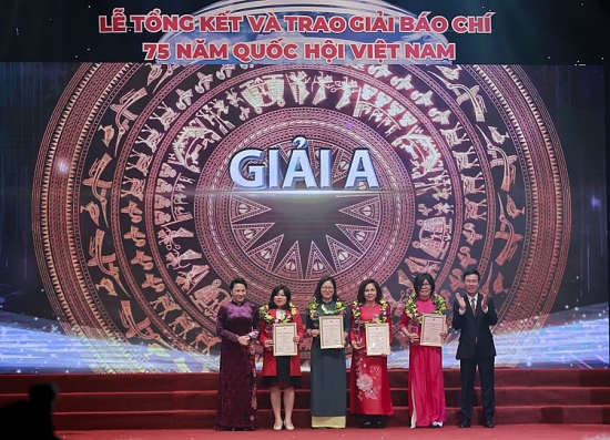 Lễ tổng kết và trao giải báo chí "75 năm Quốc hội Việt Nam"