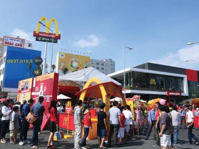 McDonald’s mở rộng đầu tư tại Việt Nam
