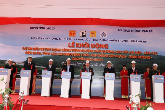 Khởi động dự án đường nối cao tốc Nội Bài - Lào Cai đến Sa Pa