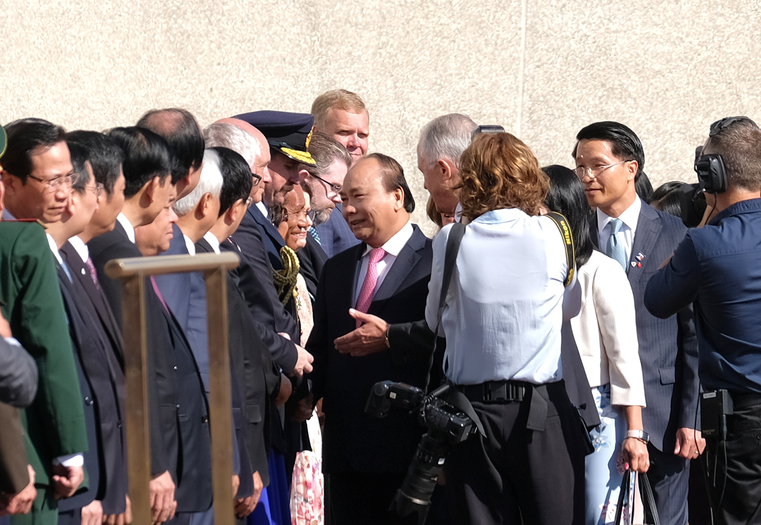 Lễ đón trọng thể Thủ tướng Nguyễn Xuân Phúc tại Australia