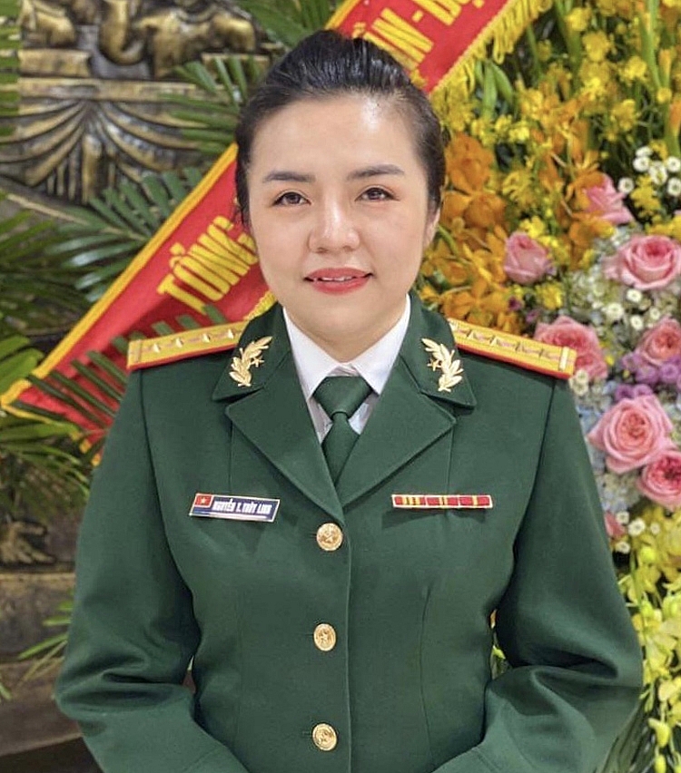Đại úy Nguyễn Thị Thùy Linh, Phòng Chính trị (Bệnh viện Trung ương Quân đội 108)