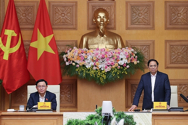 Thủ tướng Phạm Minh Chính nhấn mạnh, Luật Quy hoạch có vị trí, vai trò quan trọng, với tư duy và cách tiếp cận mới, thay đổi cơ bản về quản lý quy hoạch