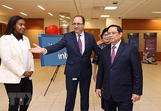 Thủ tướng Phạm Minh Chính thăm các Tập đoàn Intel, Apple và Google