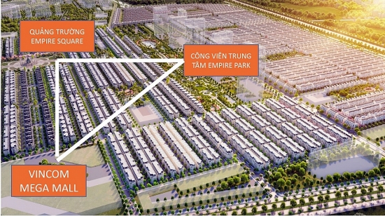 Tâm điểm giao thương sầm uất tại Vinhomes Ocean Park 2 – The Empire