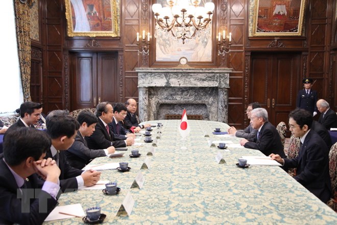 Phó Thủ tướng Thường trực Trương Hòa Bình thăm, làm việc ở Nhật Bản