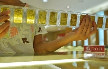 Giá vàng miếng trong nước tăng cả trăm nghìn đồng