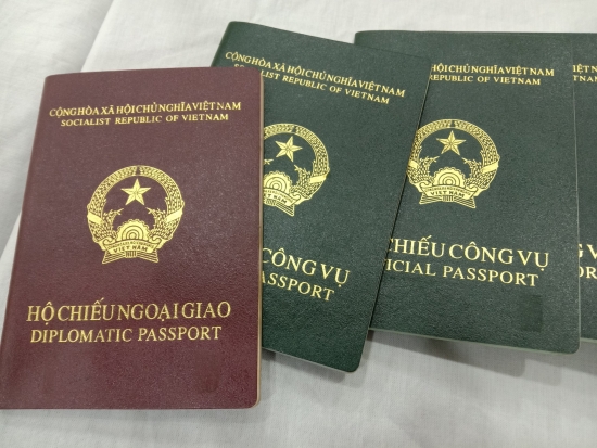 Hướng dẫn cấp, gia hạn hộ chiếu ngoại giao, hộ chiếu công vụ