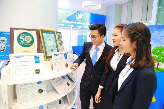 Tập đoàn Bảo Việt nằm trong “Danh sách 50 công ty niêm yết tốt nhất năm 2022”