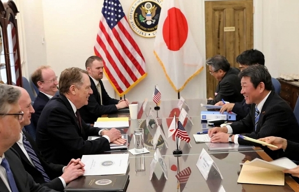 Mỹ - Nhật đàm phán thương mại cấp Bộ trưởng tại Washington ngày 1/8