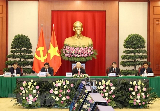 Tổng Bí thư dự Hội nghị thượng đỉnh giữa Đảng Cộng sản Trung Quốc với các chính đảng